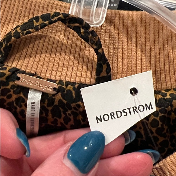 NWT Free People Women's Wicked Games Reversible Jacket Liquid Sand Size XL - Picture 11 of 11